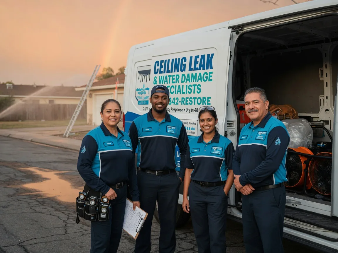 Ceiling Leak Cleanup company in South Roxana, IL